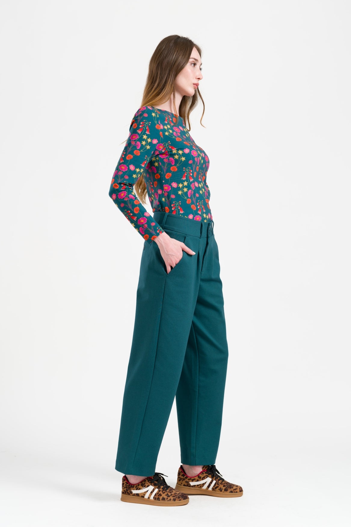 Brooklyn Trousers Punta Di Roma | Mediterranea