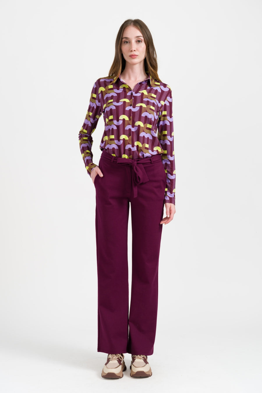 Sue Trousers Punta Di Roma | Fig
