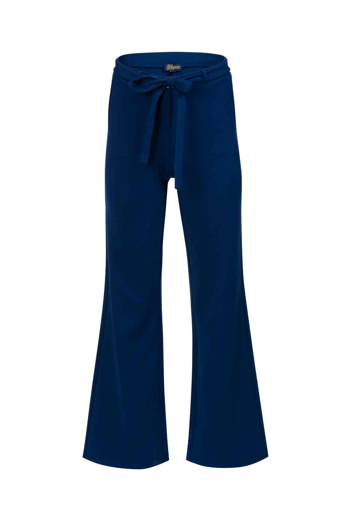 Sue Trousers Punta Di Roma | Navy Peony