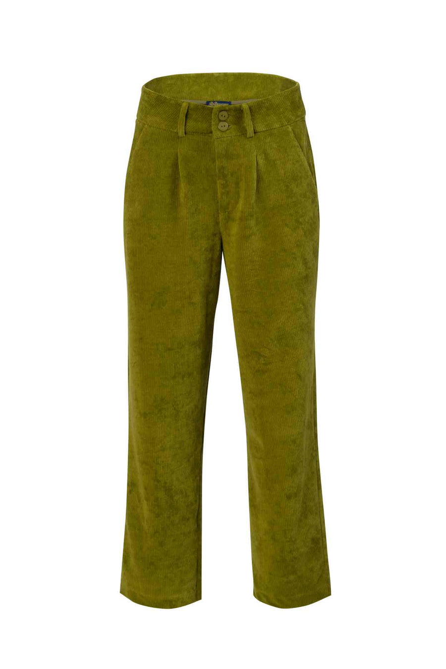 Brooklyn Trousers Rib Velour | Sphagnum