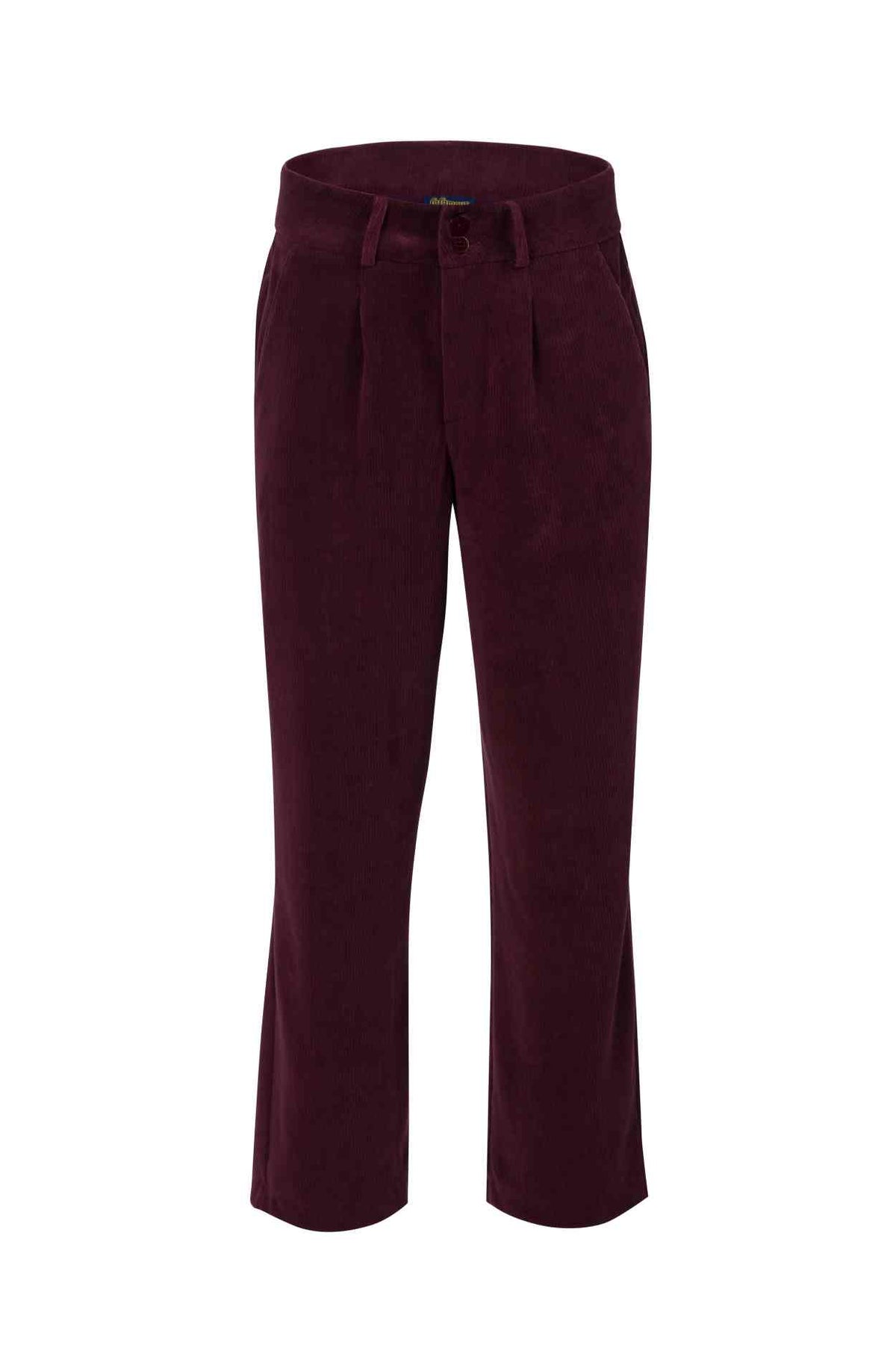 Brooklyn Trousers Rib Velour | Fig