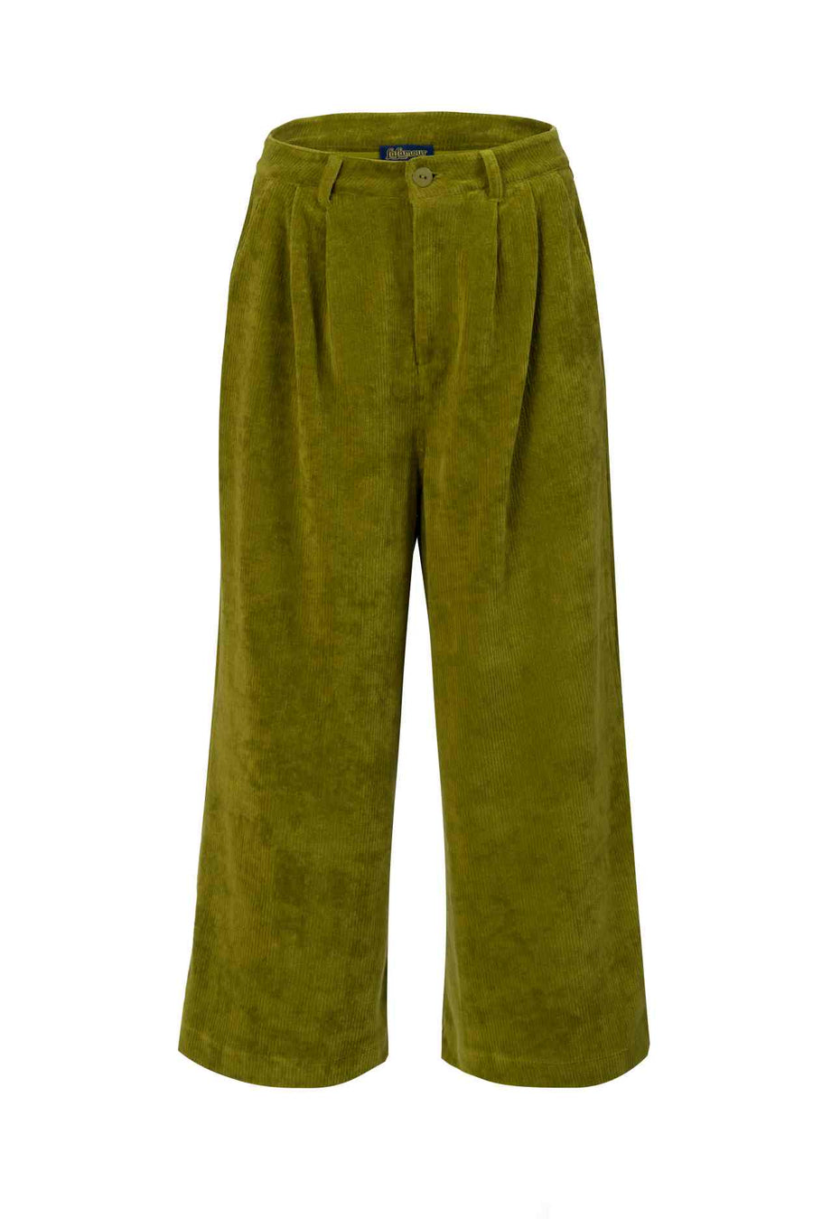 Lotus Trousers Rib Velour | Sphagnum