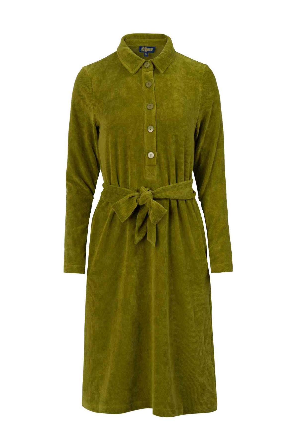 Pearl Dress Rib Velour | Sphagnum