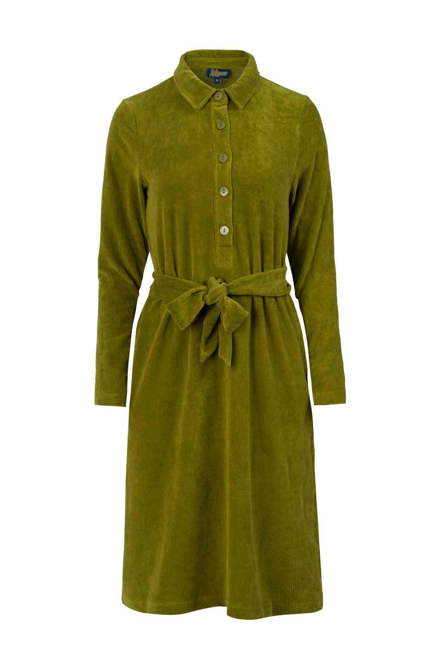 Pearl Dress Rib Velour | Sphagnum
