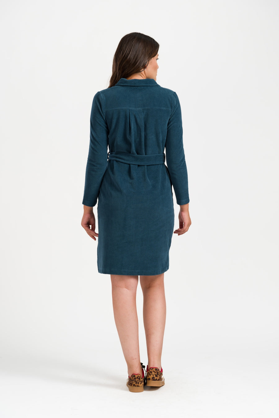 Pearl Dress Rib Velour | Mediterranea