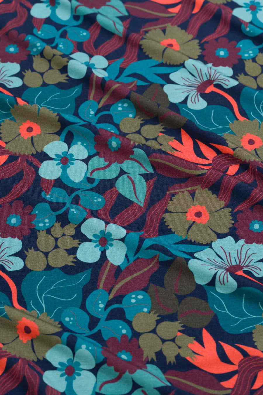 Brooklyn Trousers Slow Bloomer | Navy Peony