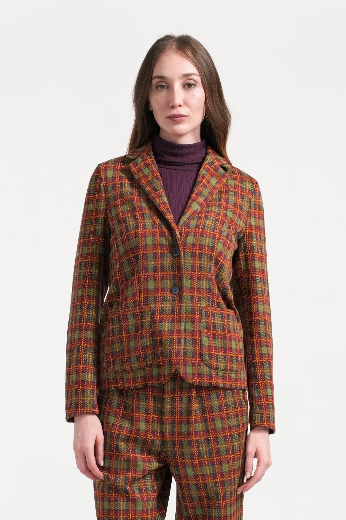 Nelly Blazer Surplus Square | Sphagnum