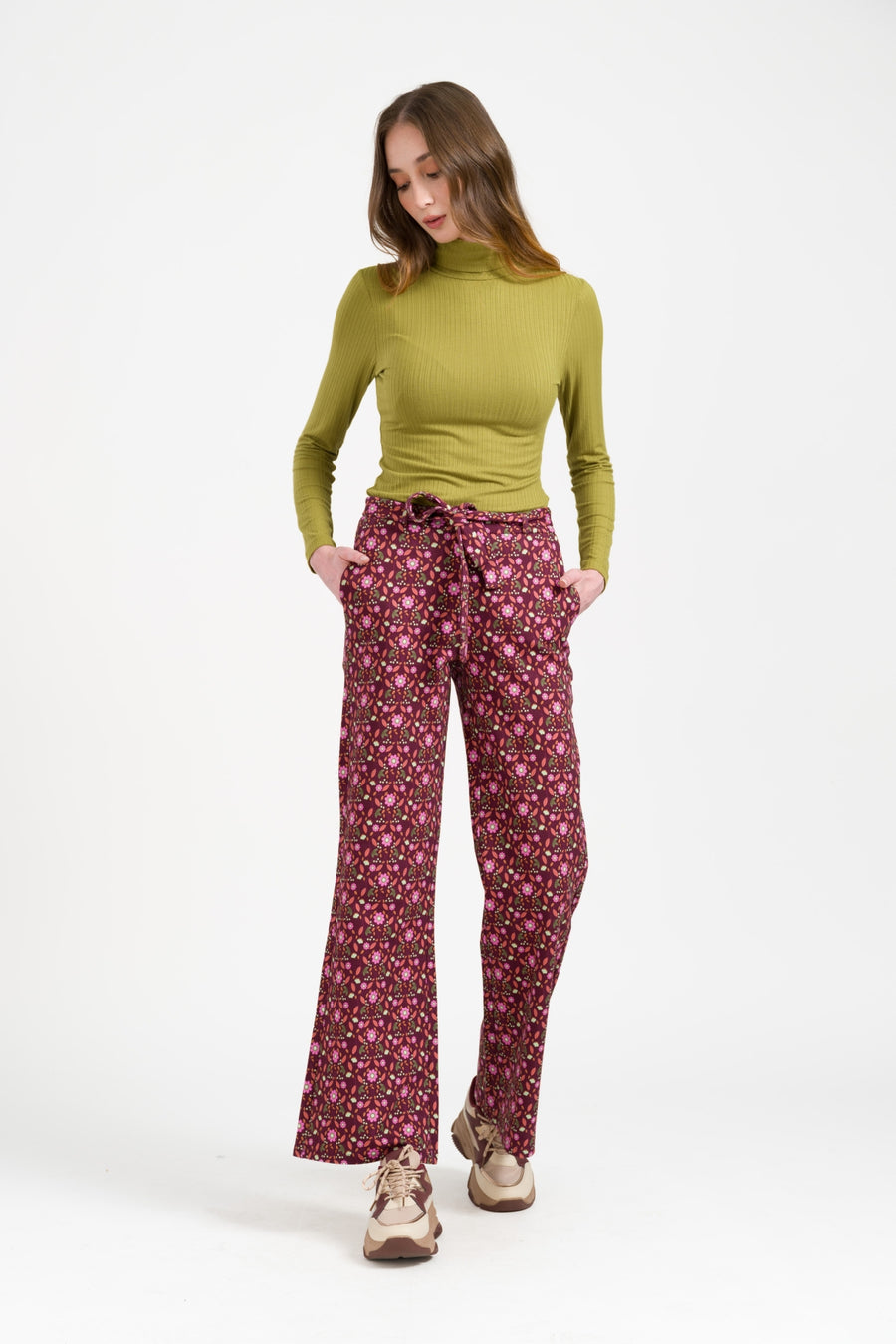 Sue Trousers Urban Patio | Fig