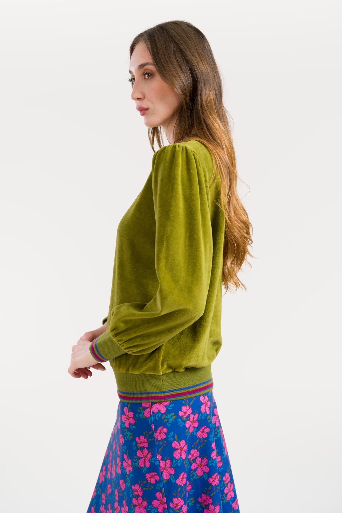 Juice Sweater Velour | Sphagnum