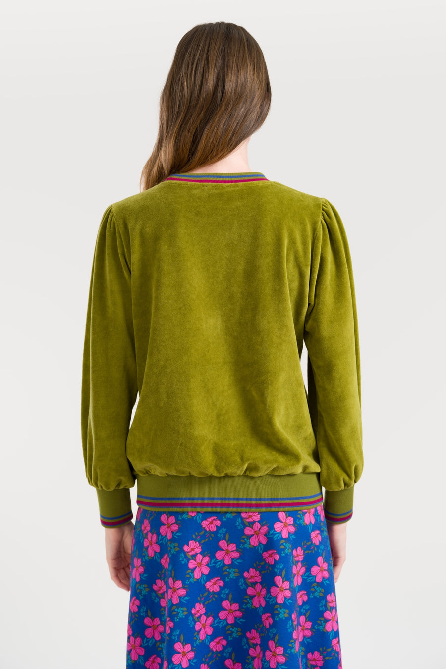 Juice Sweater Velour | Sphagnum