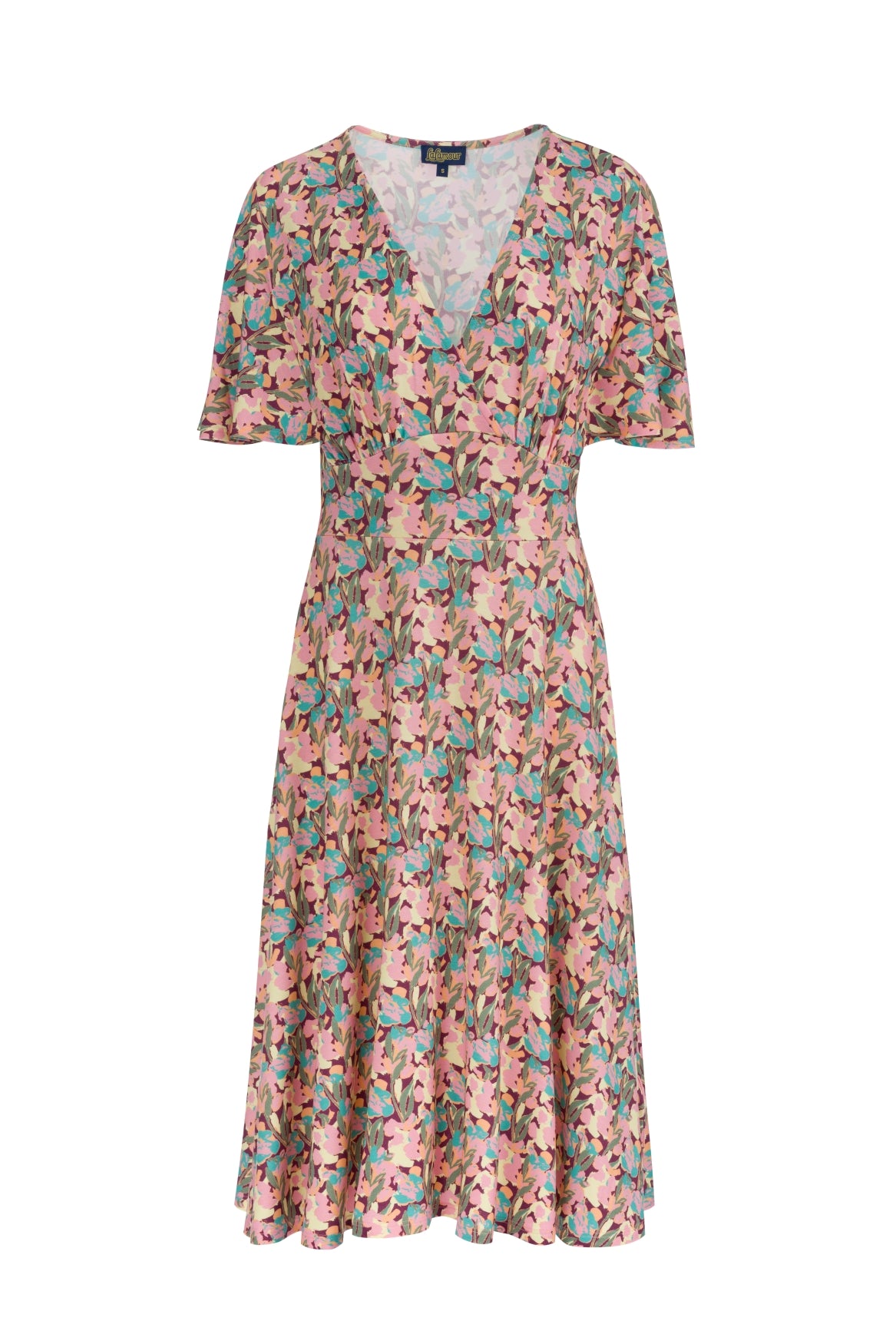 Luna Jurk Calypso | Amarant