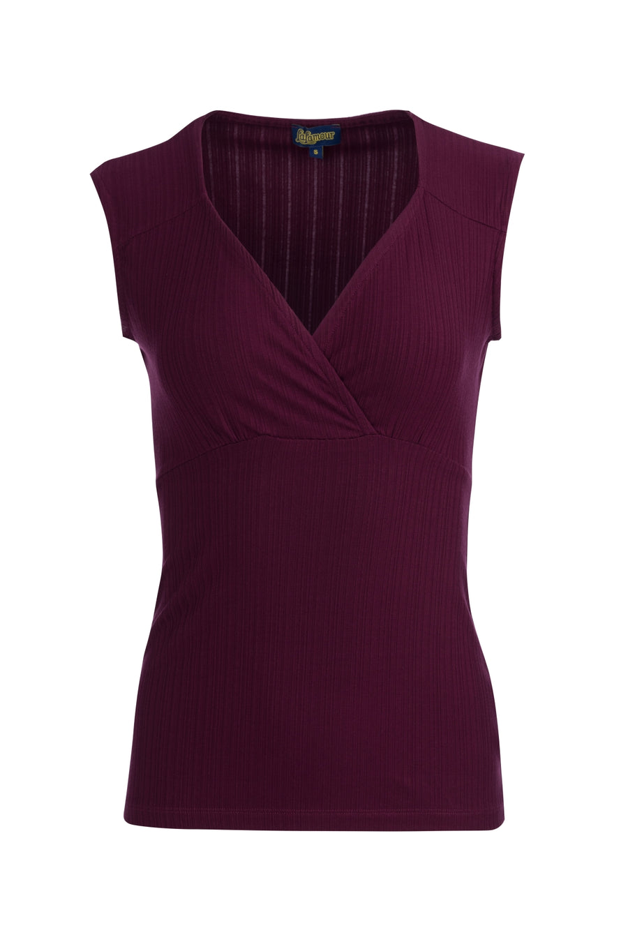 Monroe Top Jersey Rib | Vijg