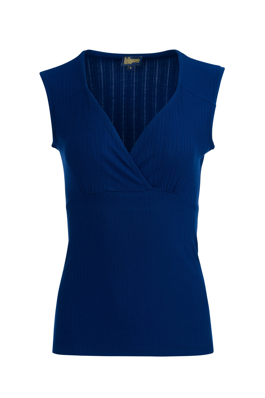 Monroe Top Jersey Rib | Navy Peony