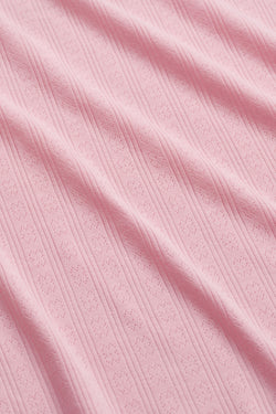 Vestje Pointelle | Tickled Pink