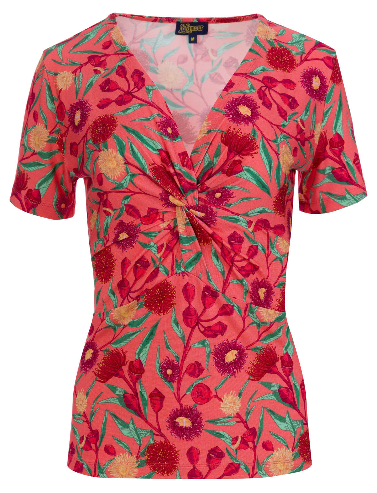 Angela top met korte mouwen | Wild Bouquet