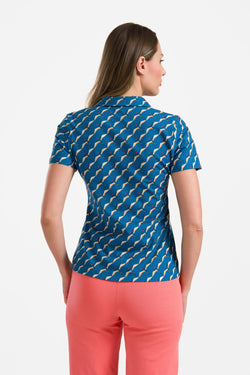 Lena blouse met korte mouwen | Swallow Migration