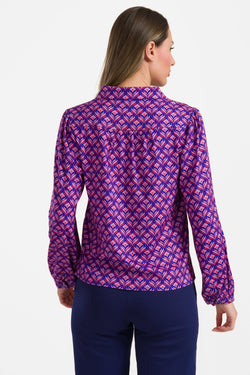 Lisa blouse met lange mouwen | Small Barock