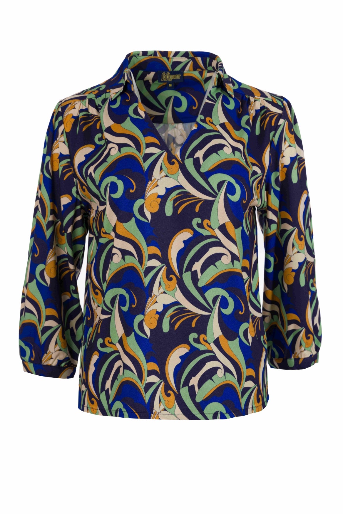 Lisa blouse met lange mouwen | Abstract