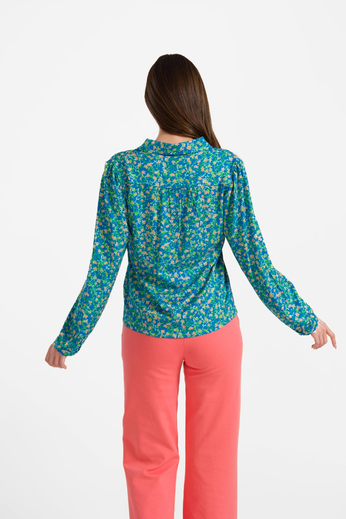 Lisa blouse met lange mouwen | Lente String