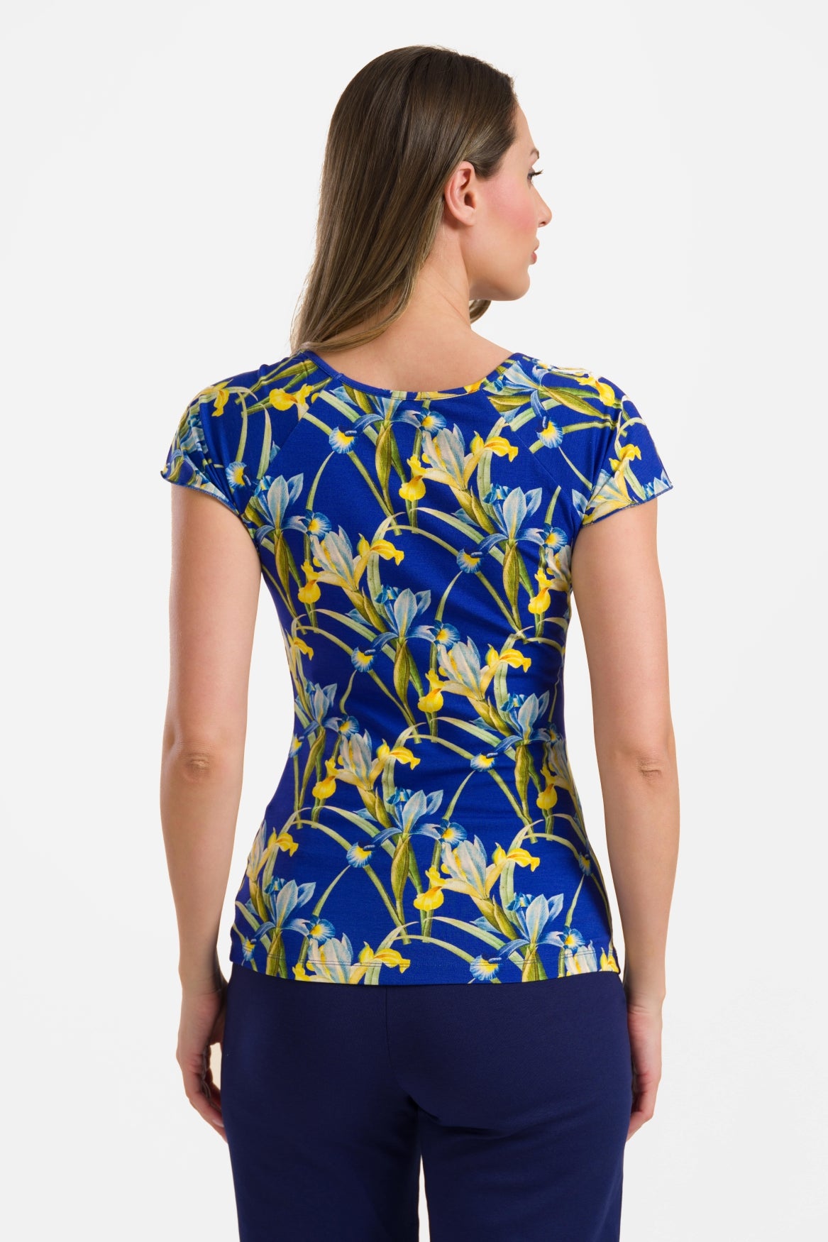 Vlindertop met korte mouwen | Lilly