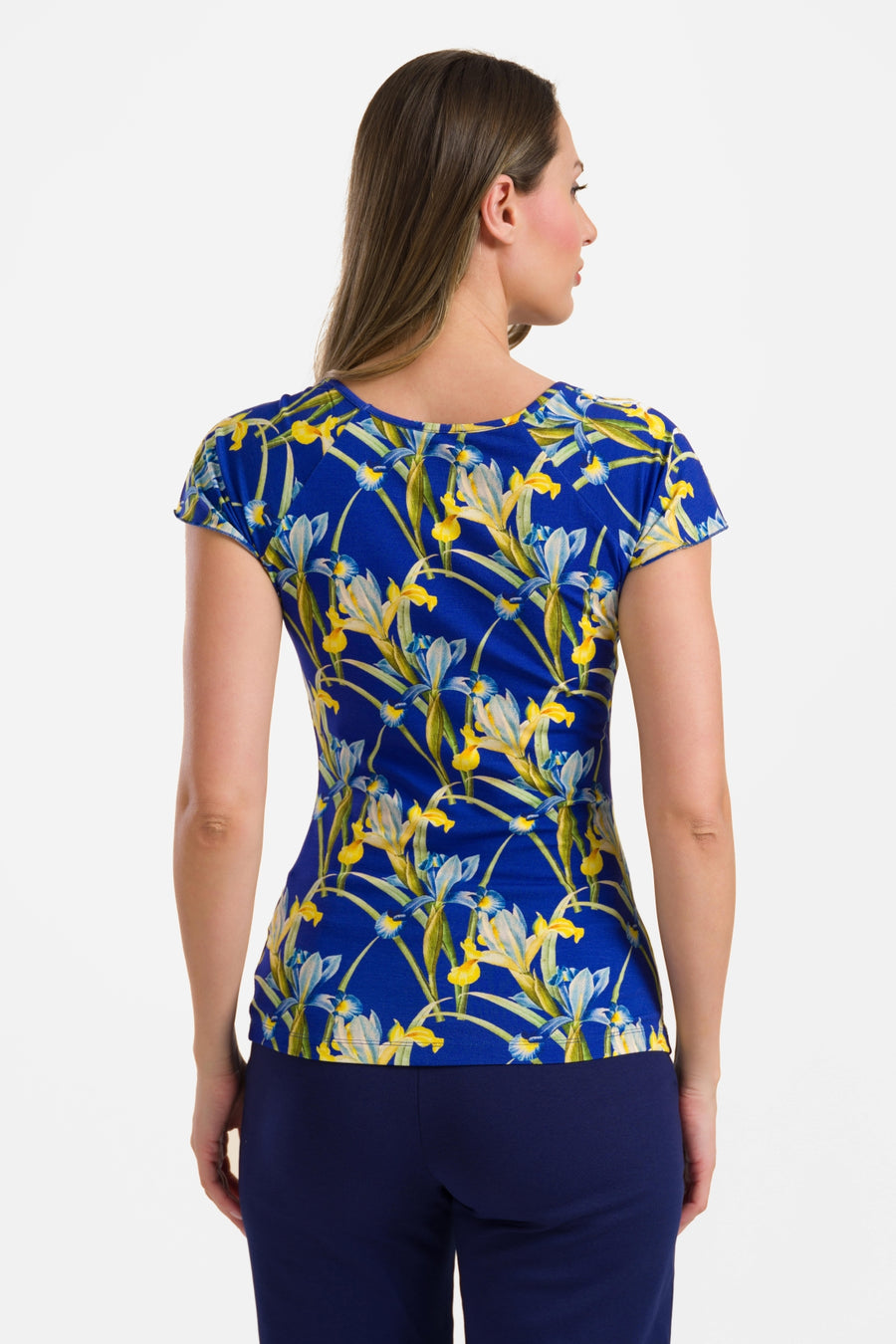 Vlindertop met korte mouwen | Lilly