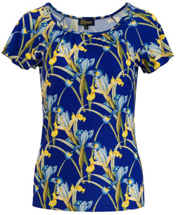 Vlindertop met korte mouwen | Lilly