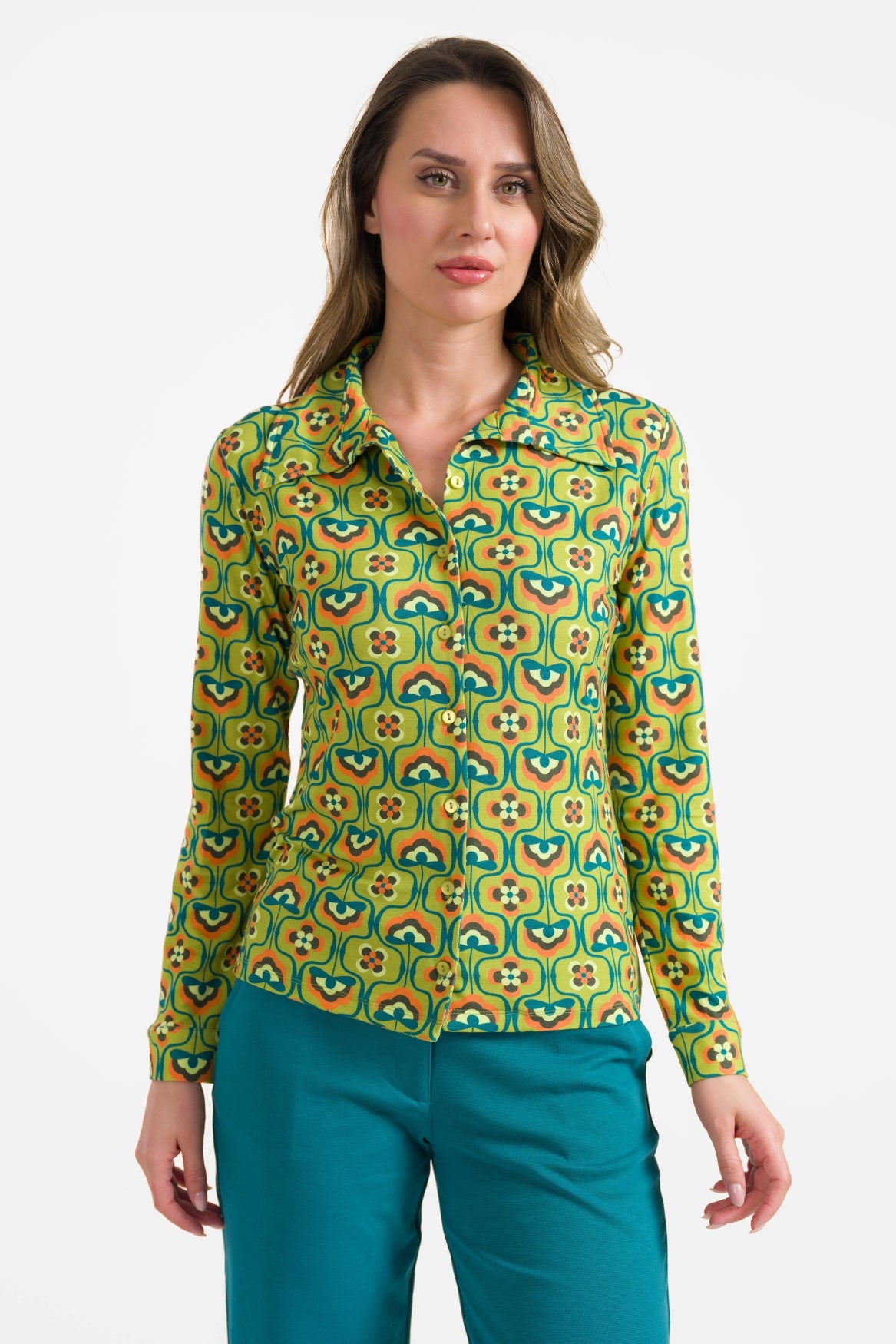 Sara blouse met lange mouwen | Groovy Lotus