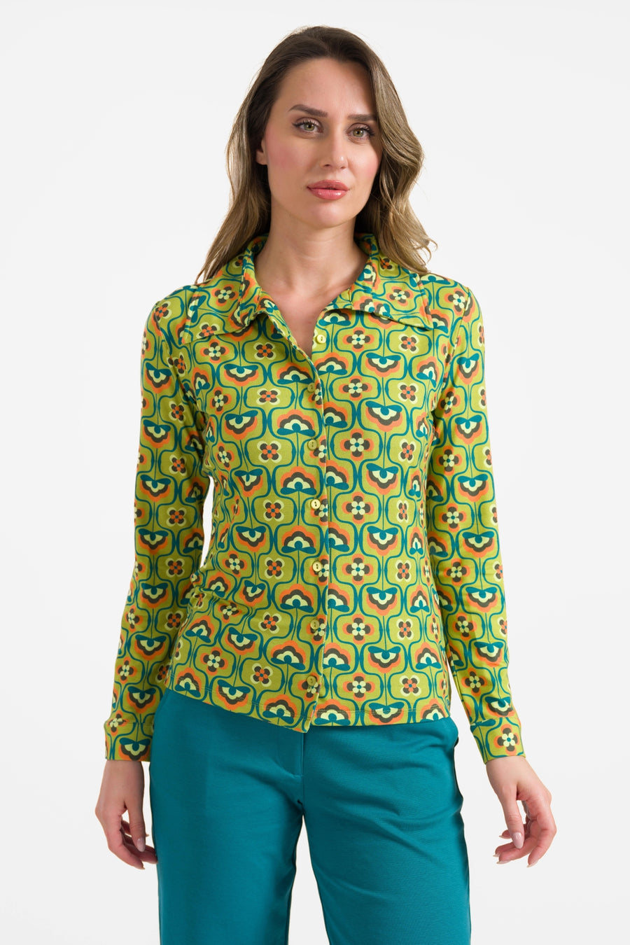 Sara blouse met lange mouwen | Groovy Lotus