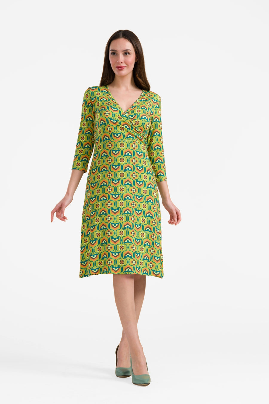 Chrissy crossdress met 3/4 mouwen | Groovy Lotus