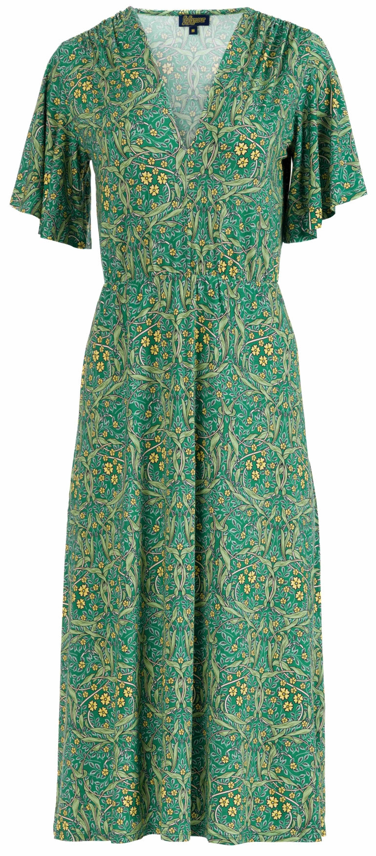 Trix jurk met vlindermouwen | Curly Wurly