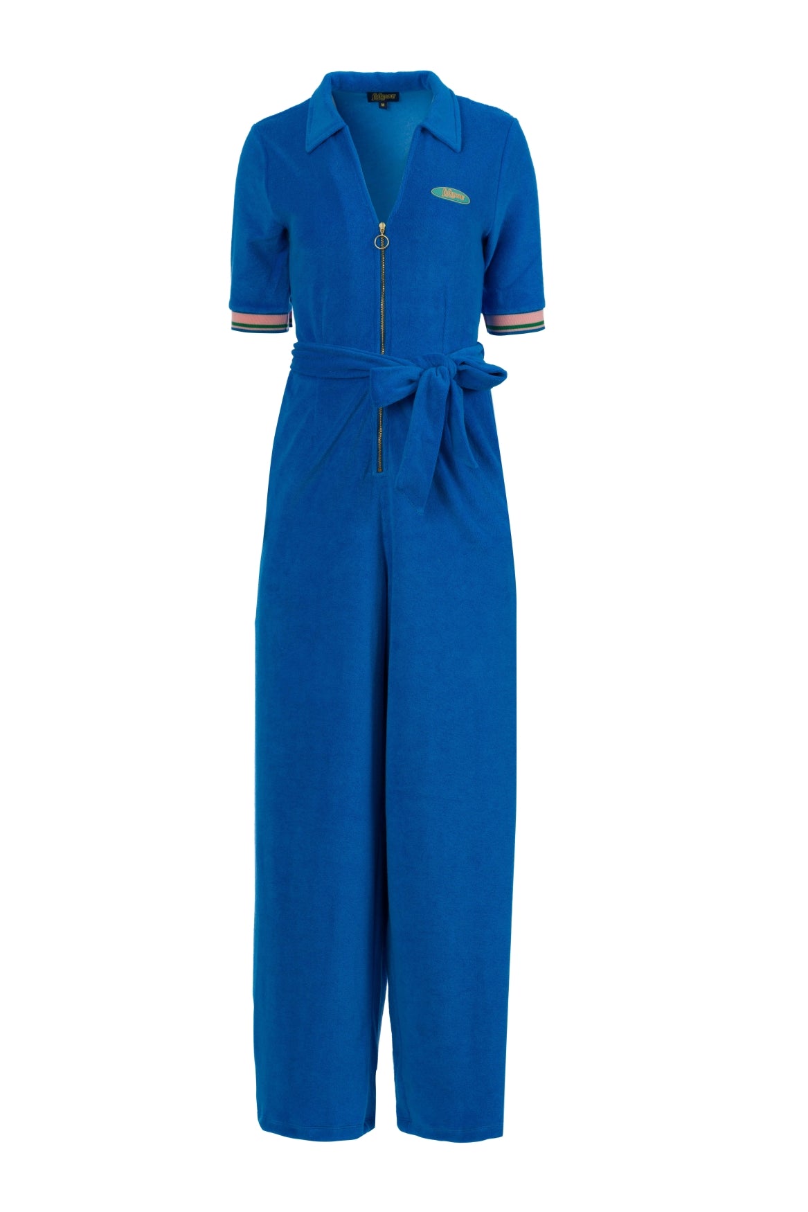 Bella jumpsuit met rits | Blauw