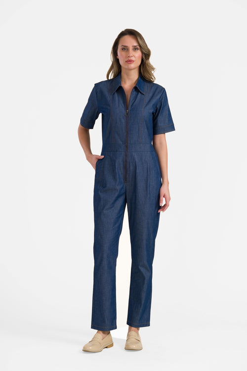 Bobby jumpsuit | Blauw