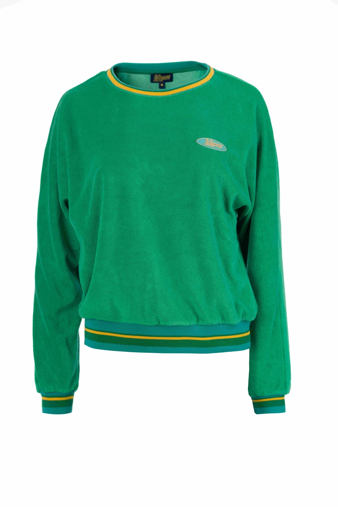 Eileen top met lange mouwen | Groen