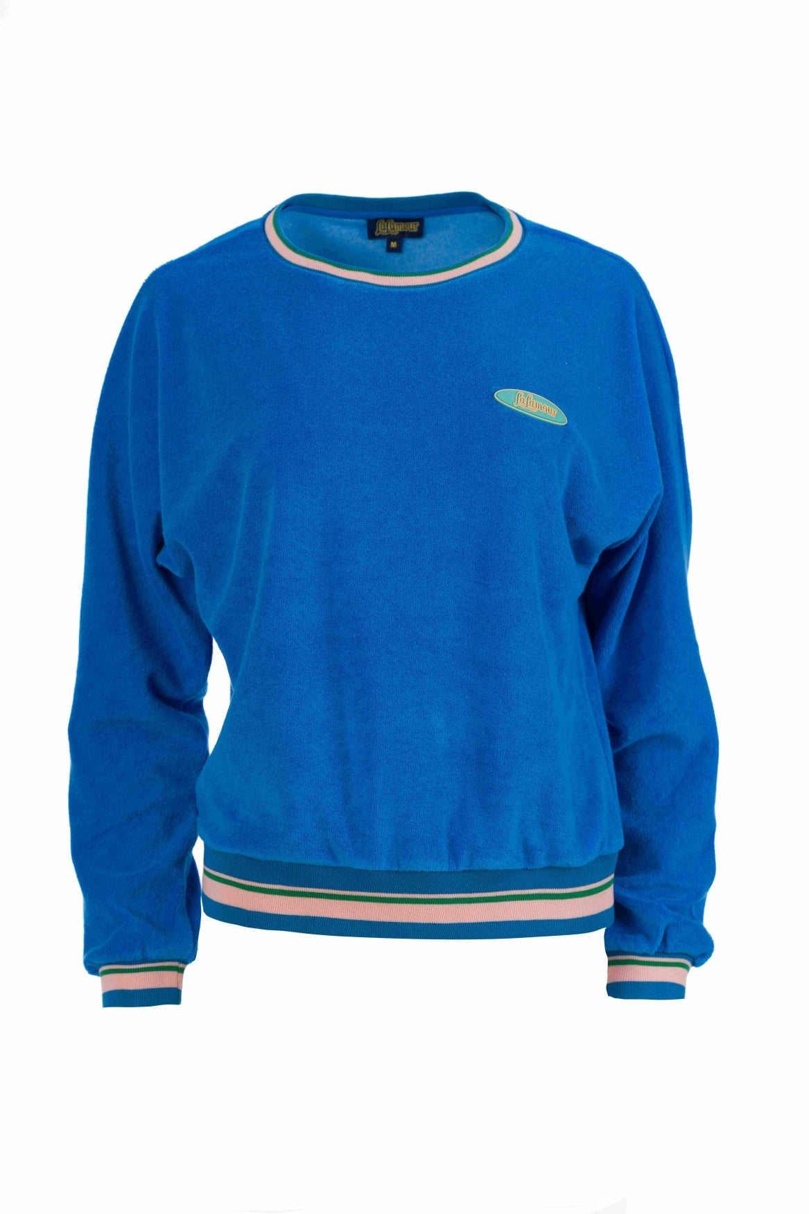 Eileen top met lange mouwen | Blauw
