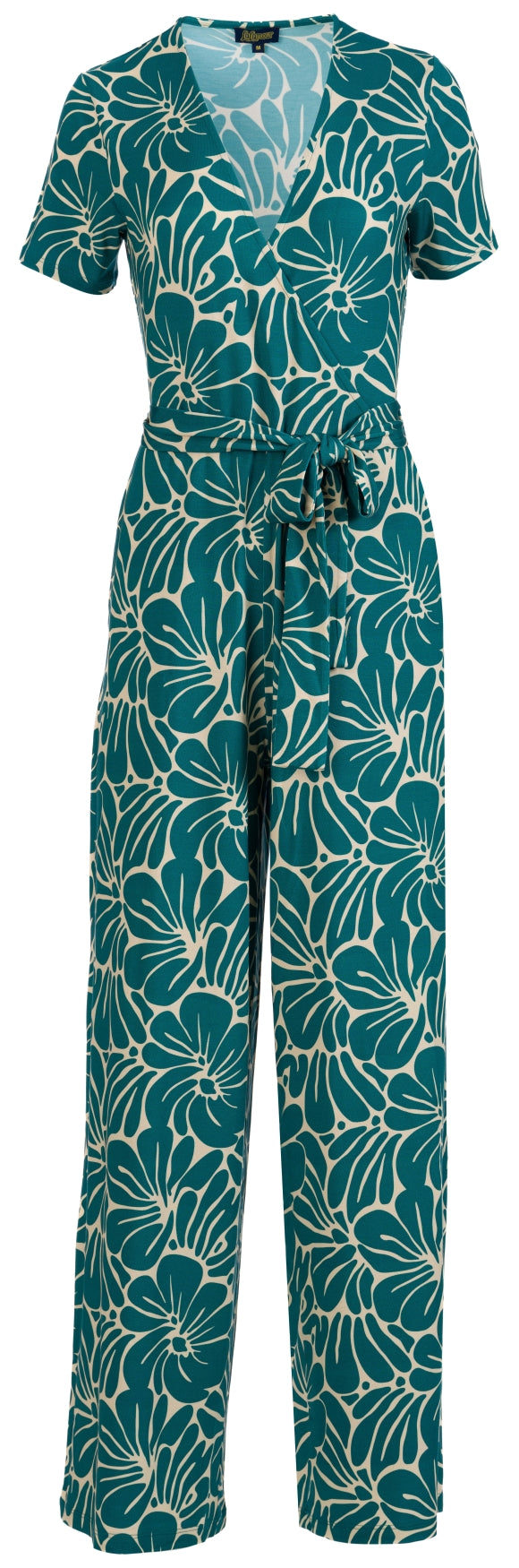 Diana Jumpsuit met korte mouwen | Flower Lake