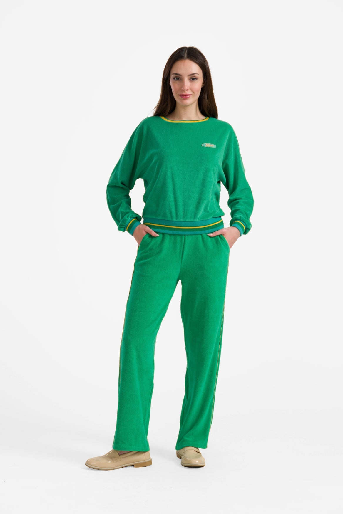 Carin broek | Groen