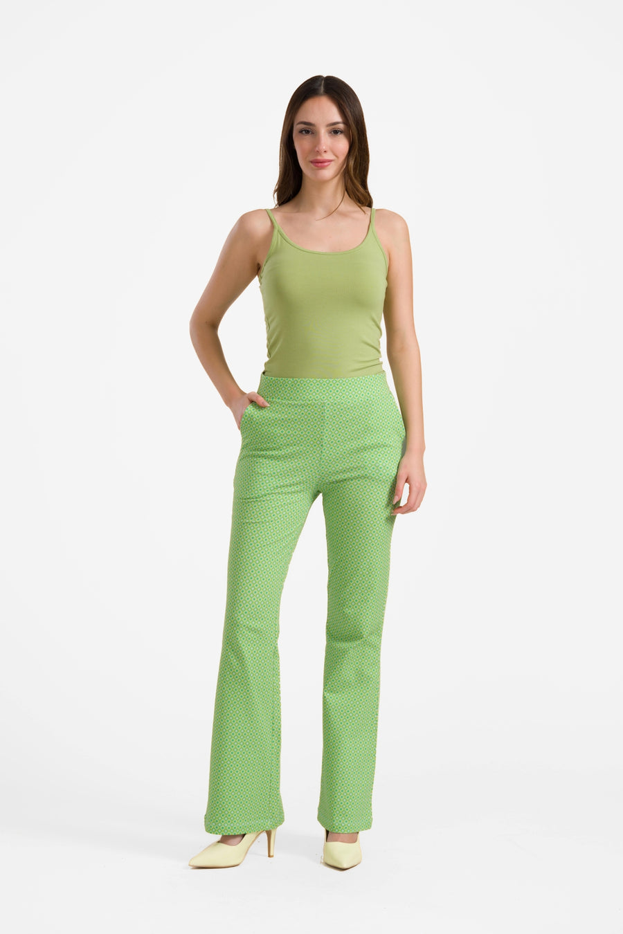 Lieke flared broek | Mozaïek
