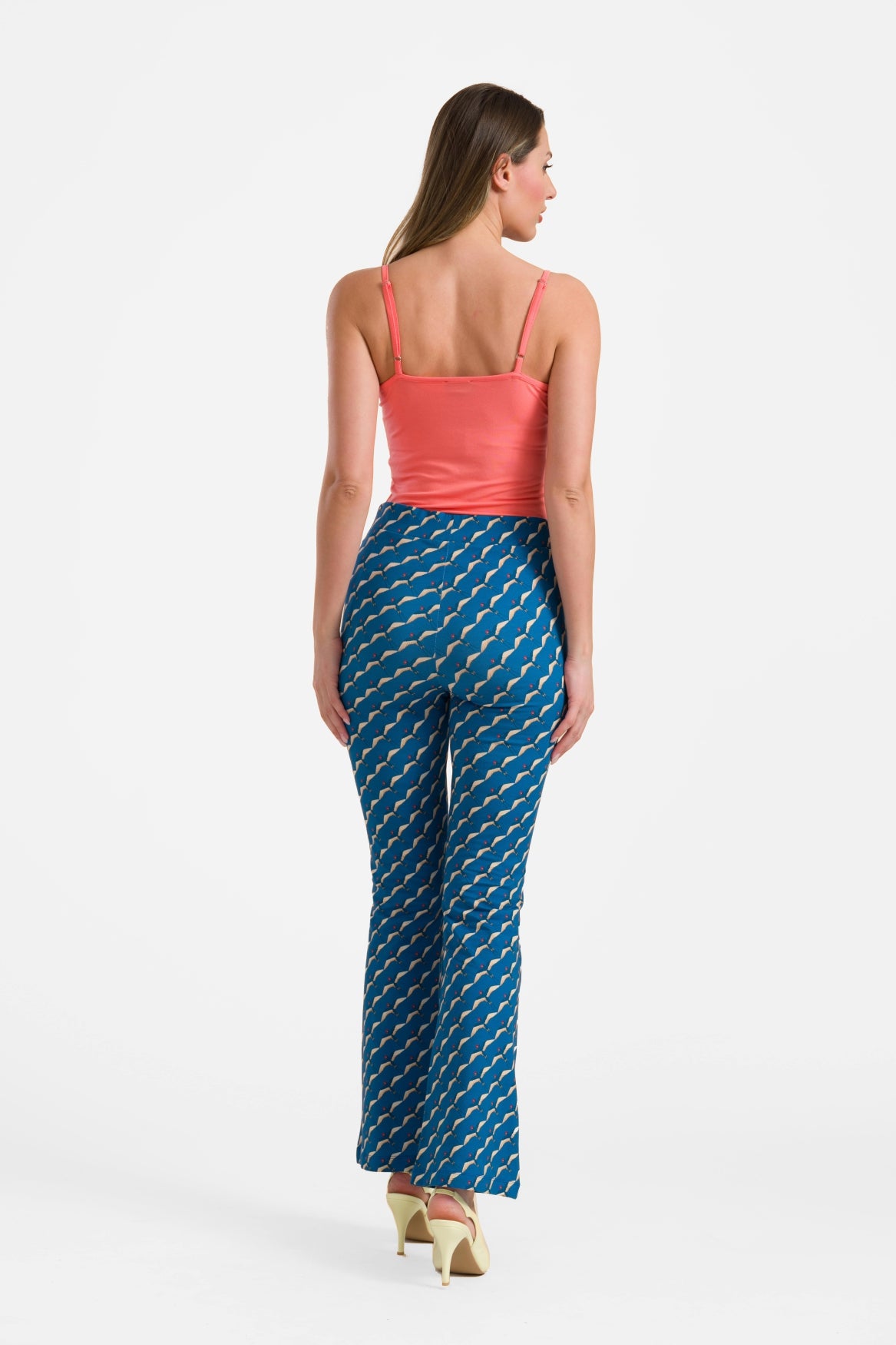 Lieke flared broek | Swallow Migration