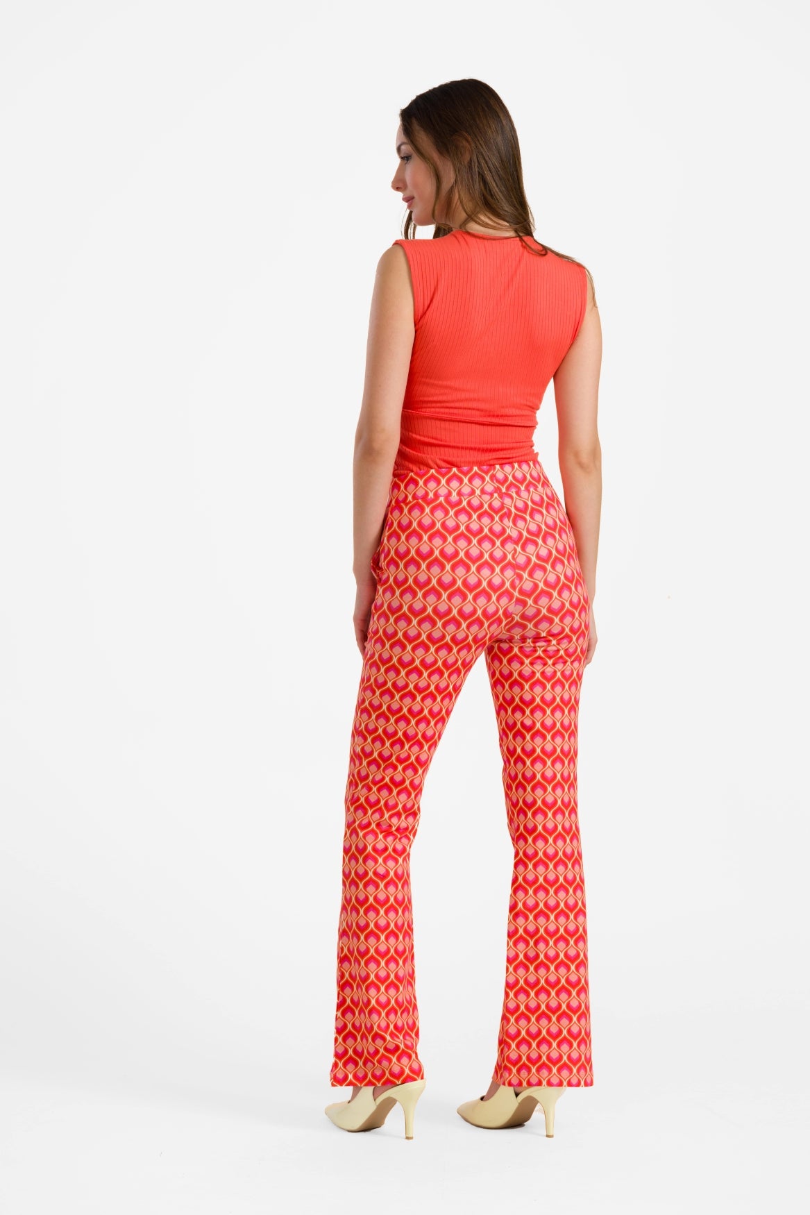 Lieke flared broek | Retro Touch