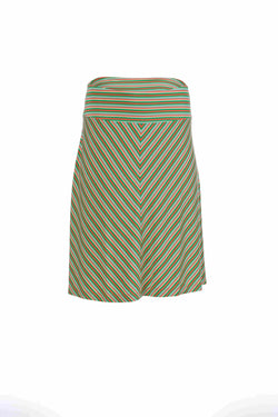 Esme rok | Zomerse strepen groen