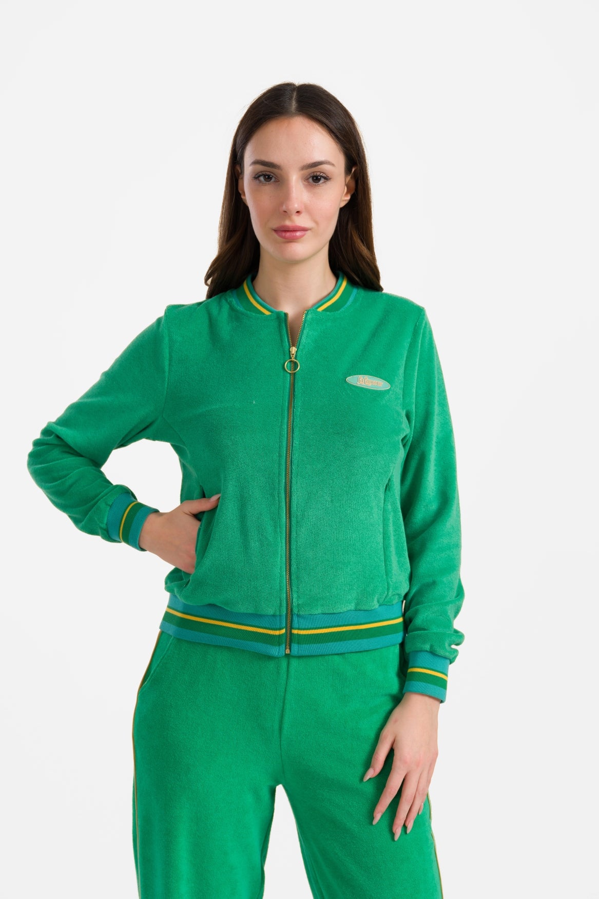 Nora bomberjack | Groen