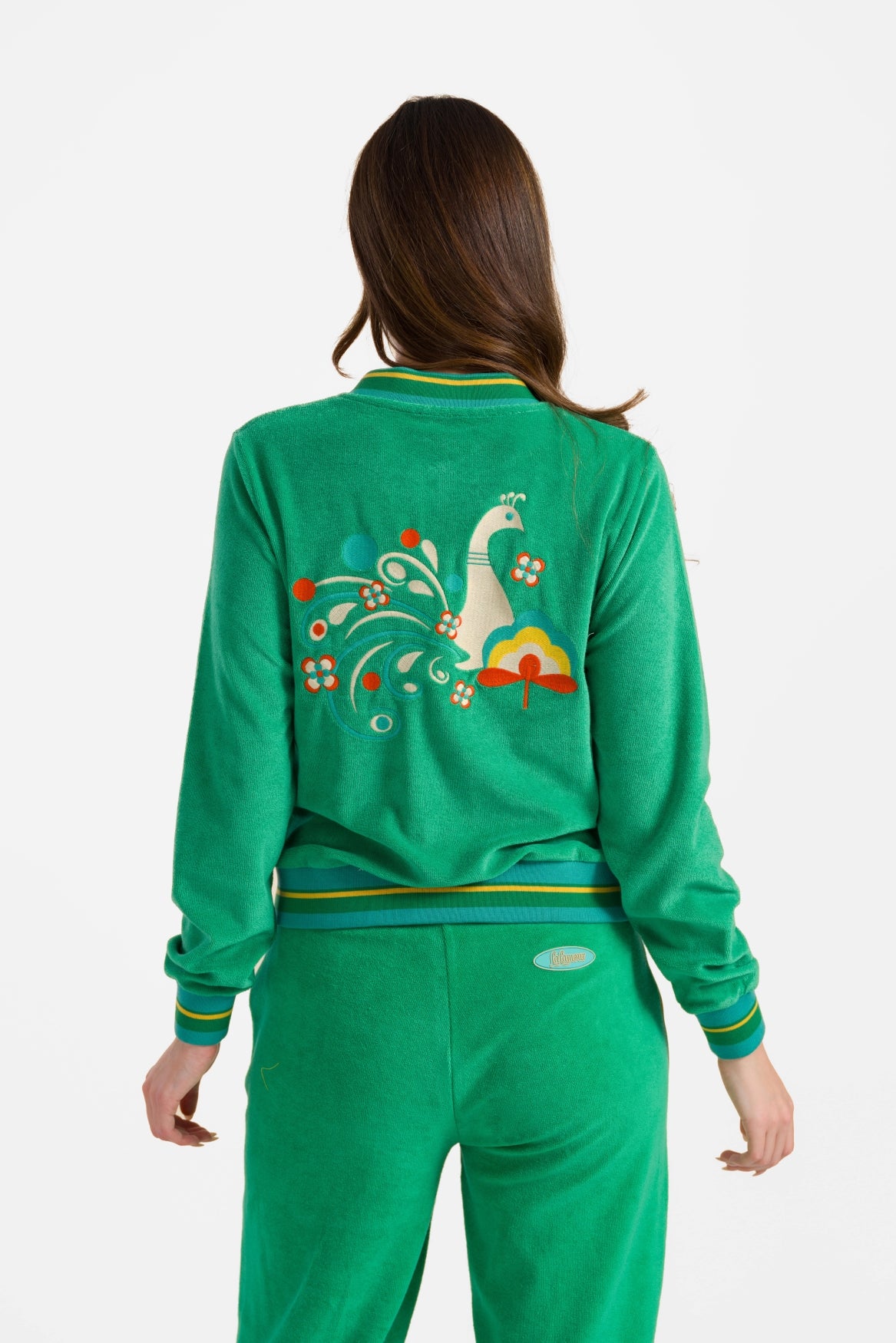 Nora bomberjack | Groen