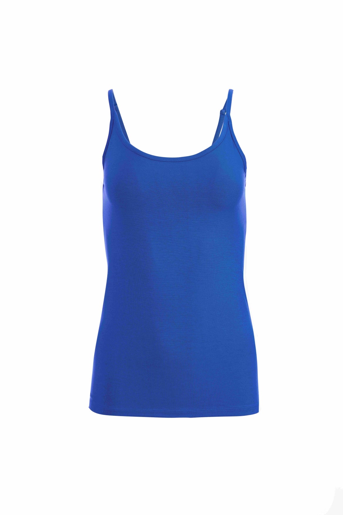 Hella spaghetti top | Effen blauw