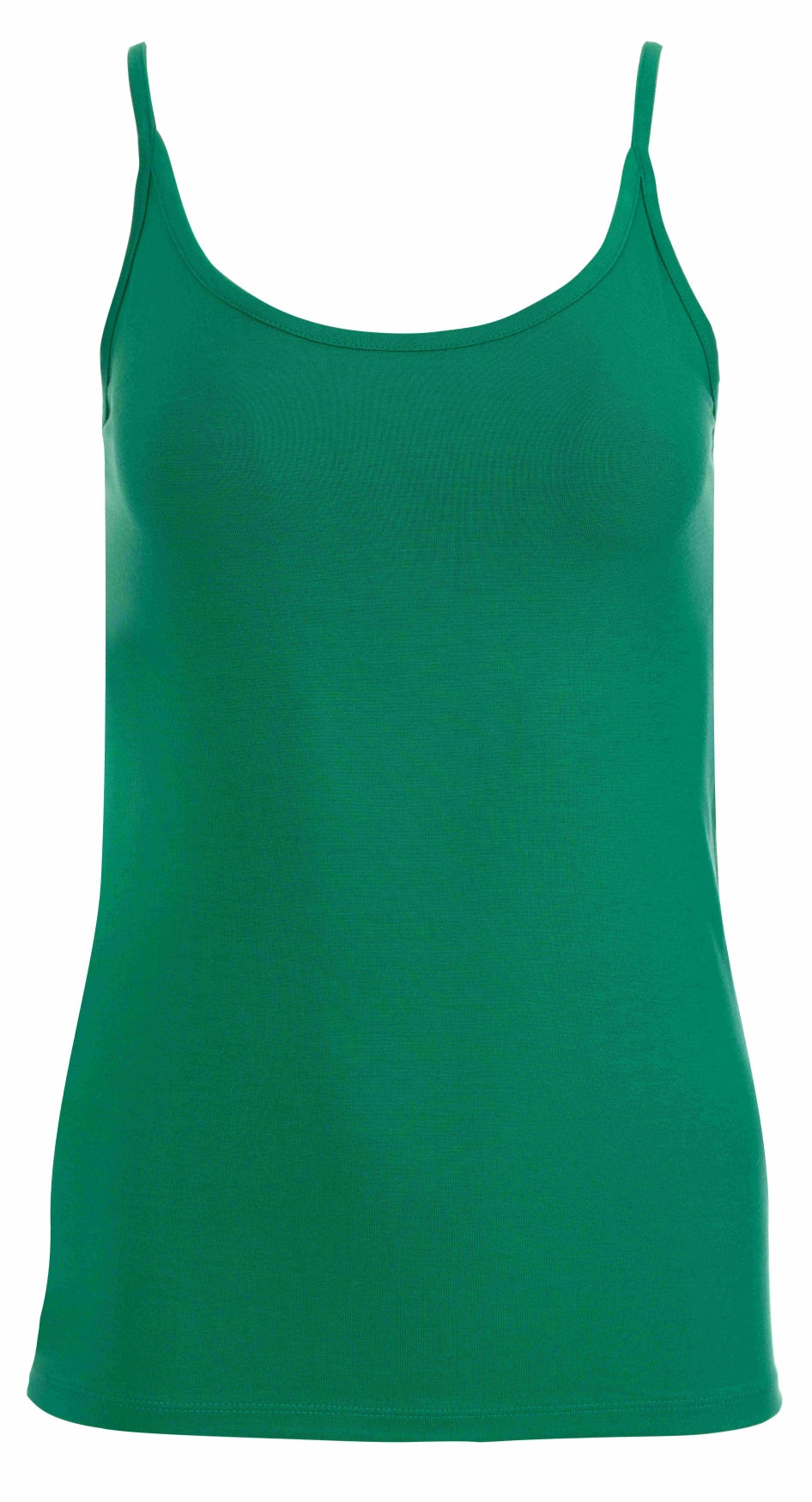 Hella spaghetti top | Effen groen