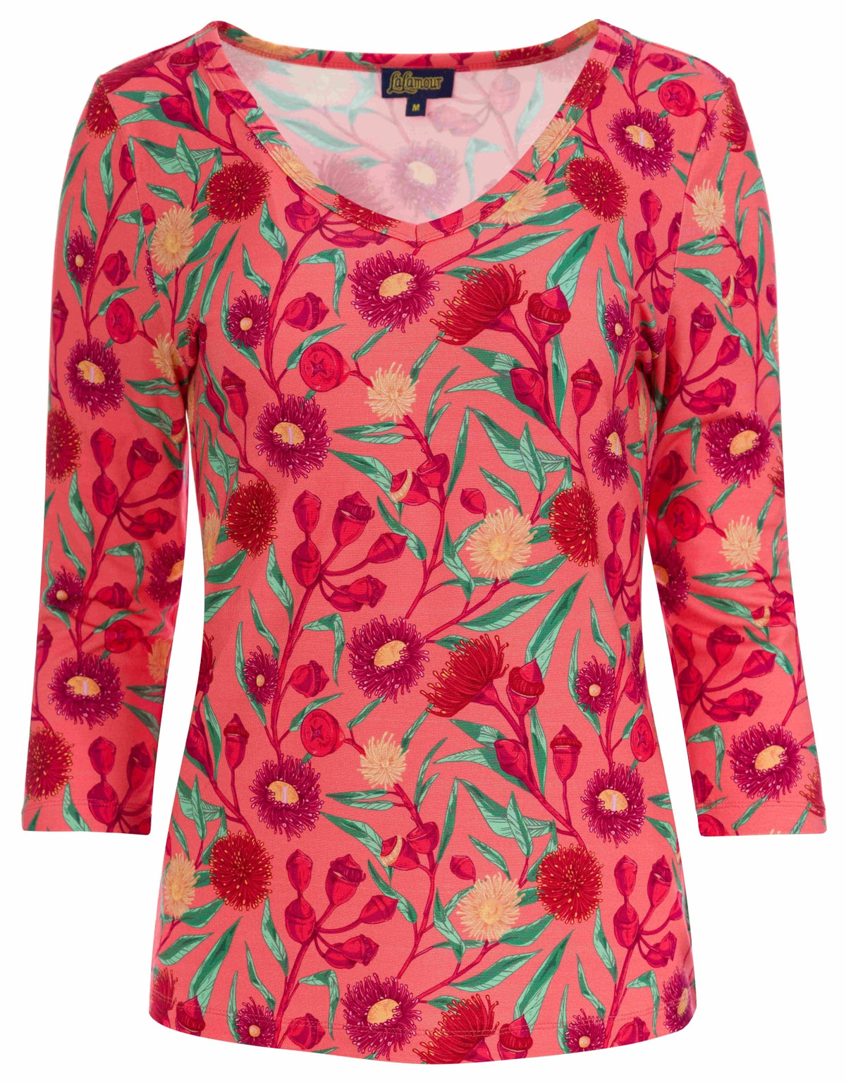 Lynn top met 3/4 mouwen | Wild Bouquet