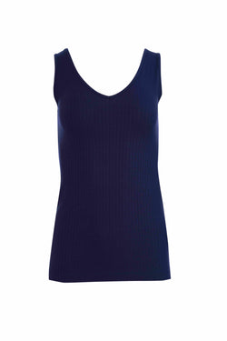 Stella tanktop | Rib Navy
