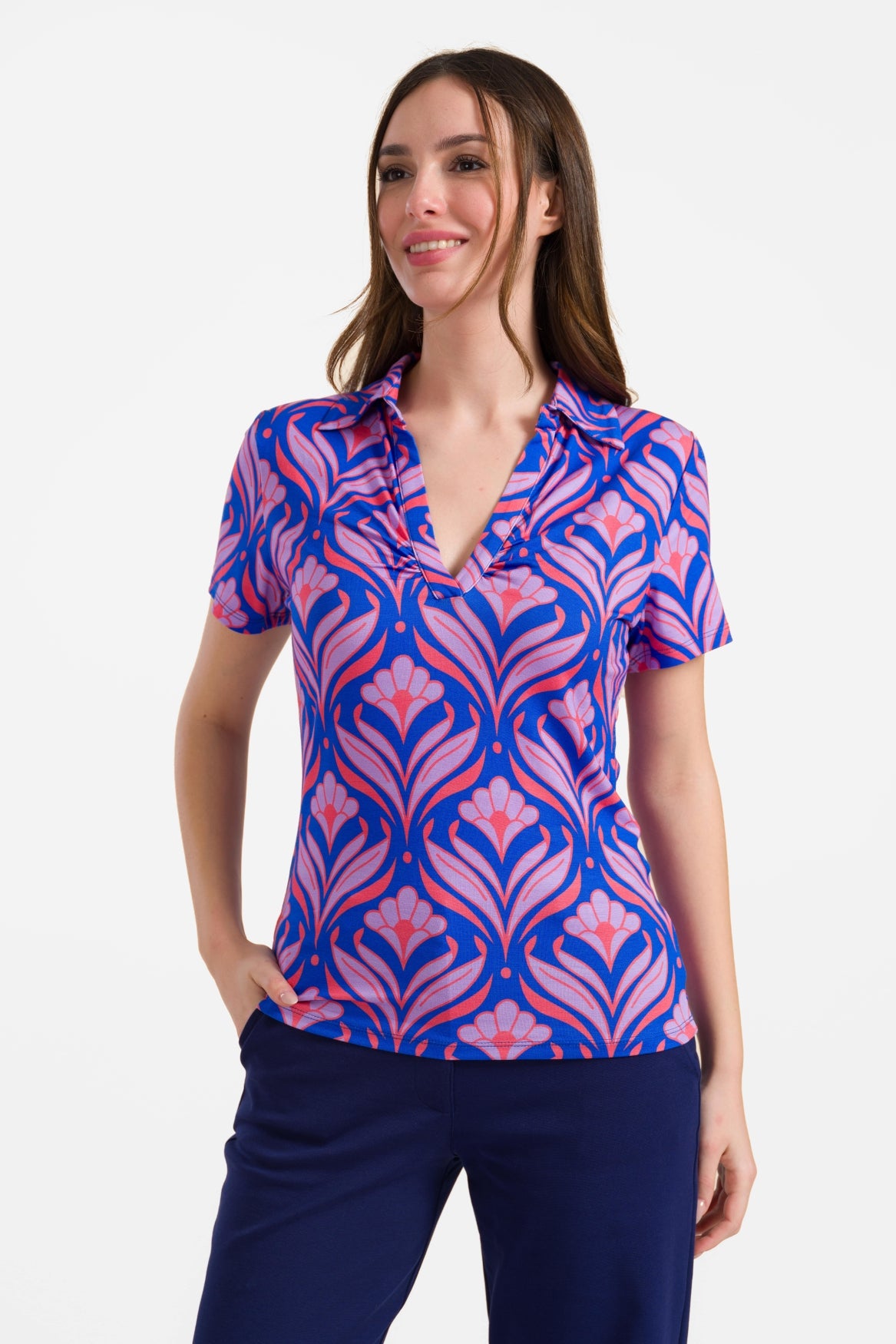 Suzy top  korte mouw | Big Barock
