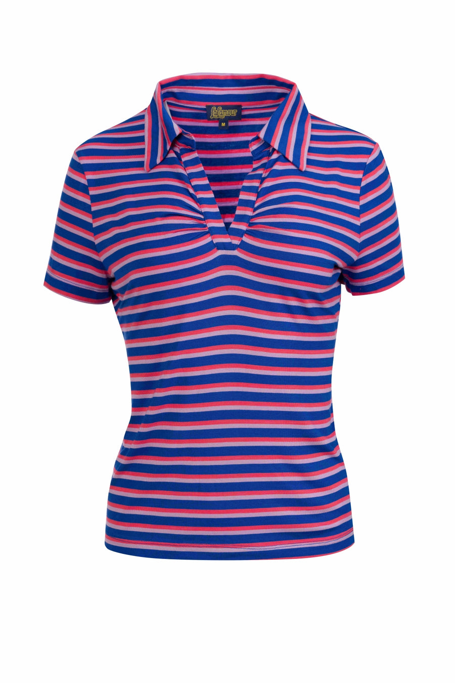Suzy top met korte mouwen | Happy Stripes Blue