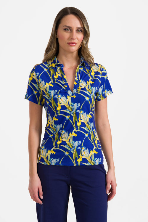 Suzy top met korte mouwen | Lilly