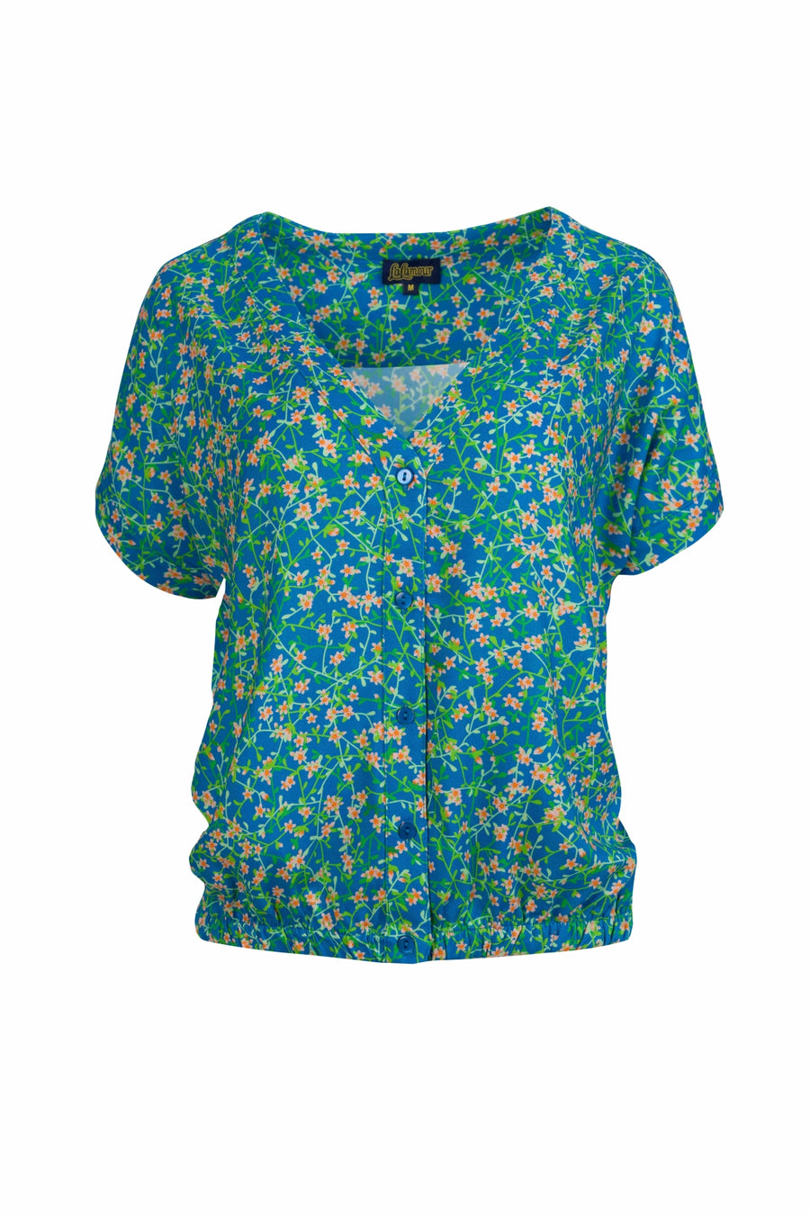 Evy blouse met korte mouwen | Lente String